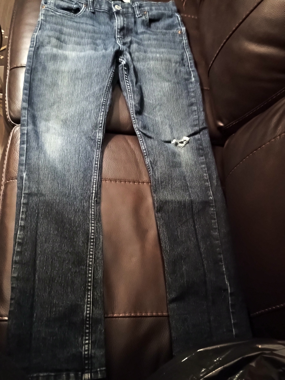 MENS Levi's Blue Denim 511 Straight Back Pocket Jeans